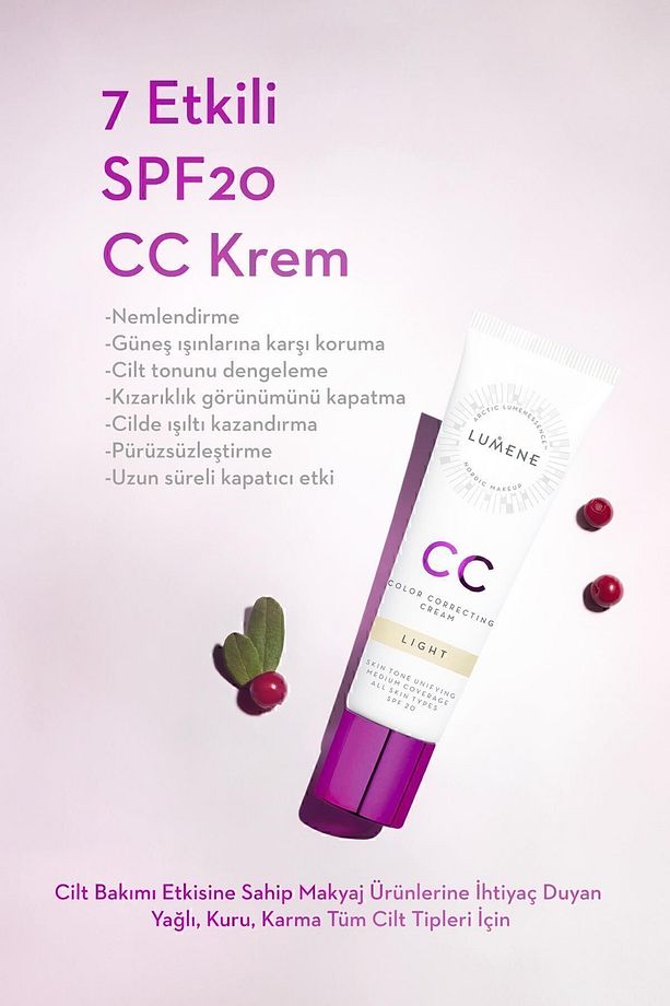 Cc Krem Açık Ton (LİGHT) 30 ml – Kapatıcı & Aydınlatıcı, Spf 20 - 4