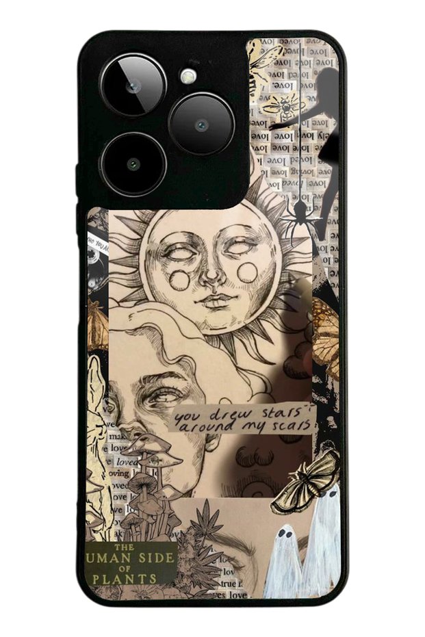 Gm Era 30 Glossy Phone Case with Sun Goddess Design