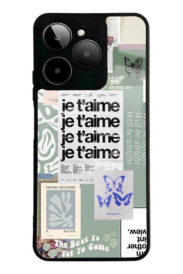 Gm Era 30 Je t'Aime Designed Glossy Phone Case