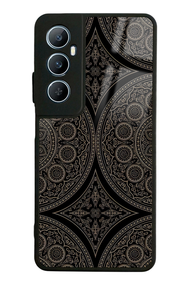 Oppo Realme C65 Glossy Phone Case with Ottoman Motif Design
