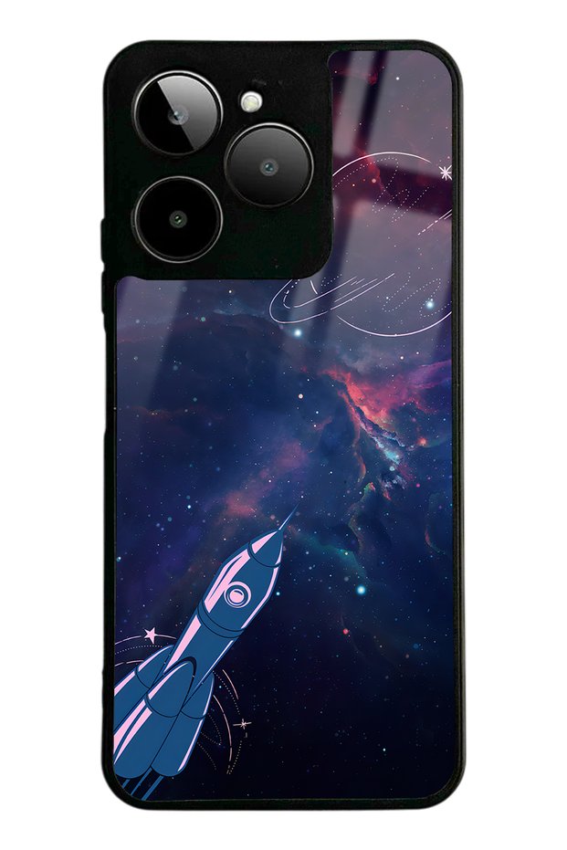 Gm Era 30 Space Rocket Design Glossy Phone Case