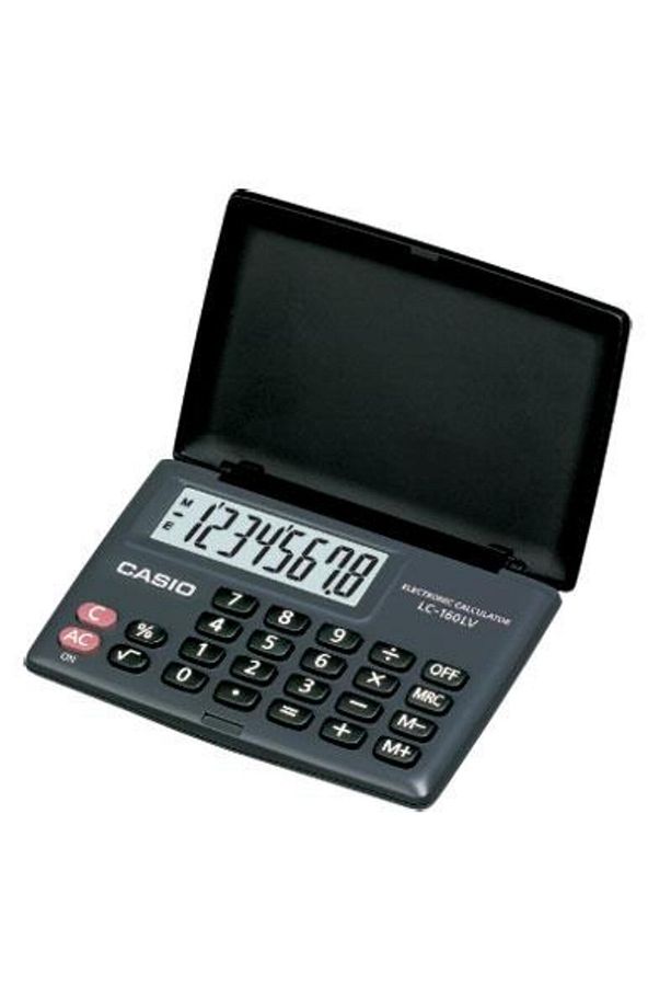 Lc-160lv-bk 8 Hane Siyah Cep Tipi Hesap Makinesi - 1