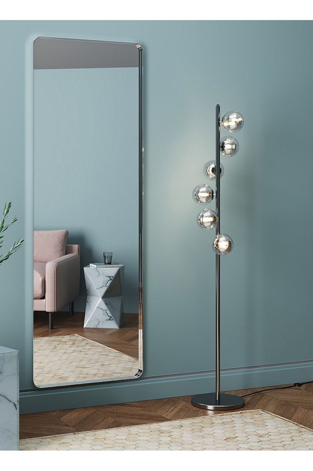 Modena Serisi Modern 6 lı Krom Lambader - 1