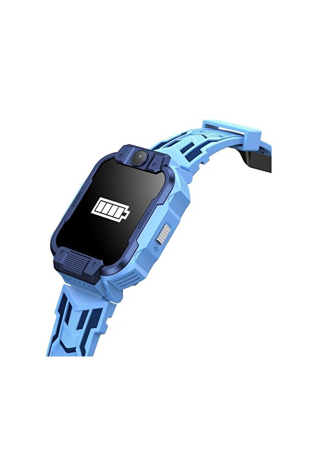 F1 Max Akıllı Çocuk Saati Mavi - 4