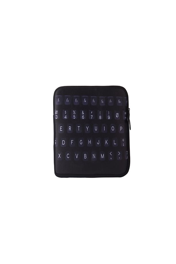 Neopren Tablet Kılıfı Siyah Klavye - 2