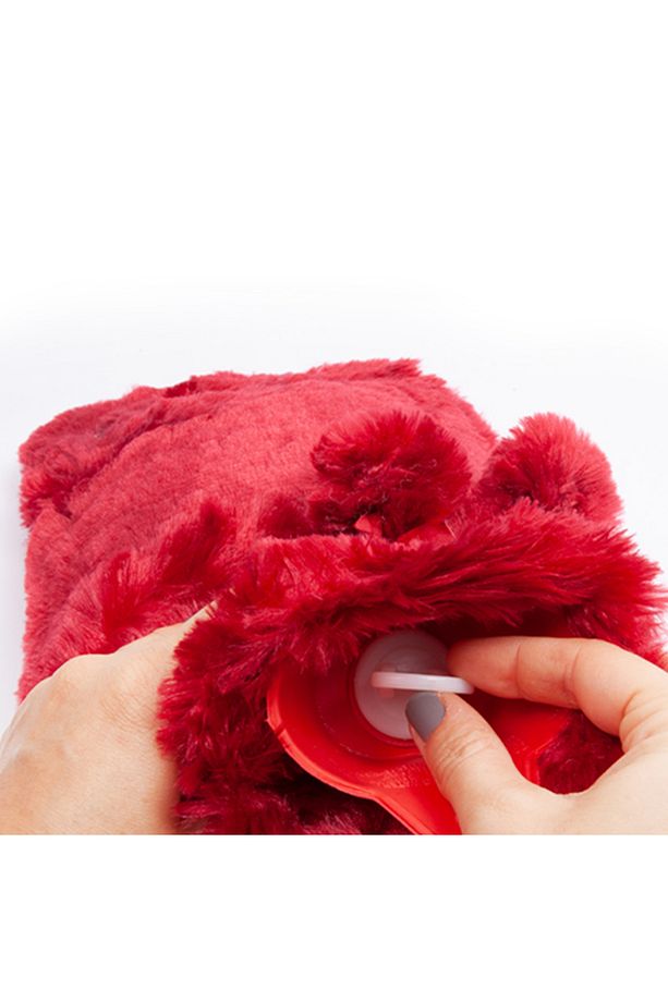 Cats Bordo Peluş Sıcak Su Torbası - 8