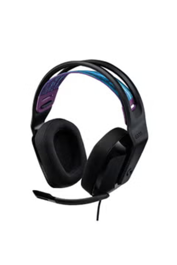 G335 Gaming Headset, Multiplatform, 3.5mm Jack, Microphone (Black)
