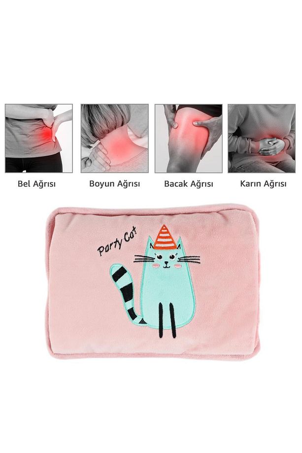 Cats Parti Kedi Elektrikli Sıcak Su Torbası - 8