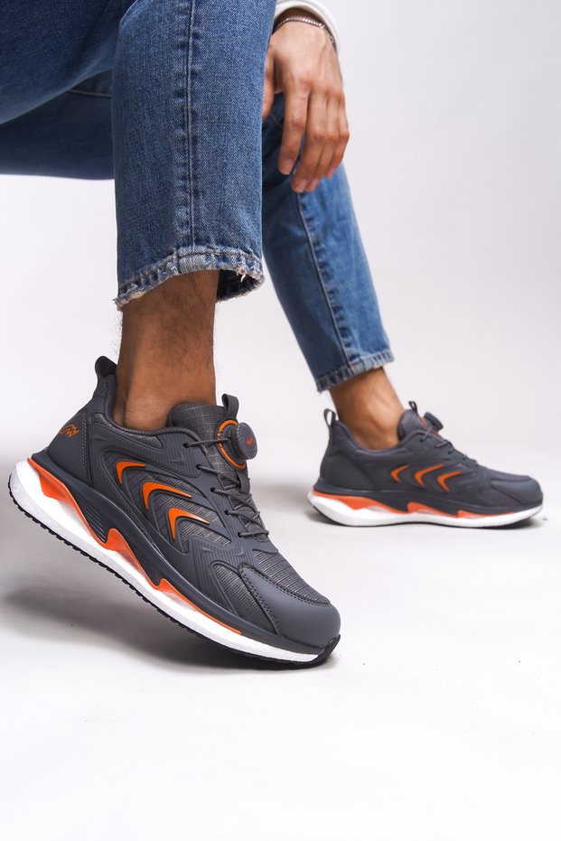 Terqarim Men's Sneakers 00124872 Smoked Orange