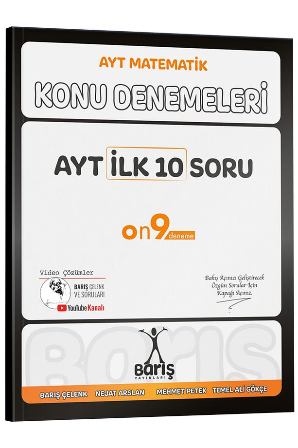 AYT İlk 10 Soru Konu Denemeleri - 1