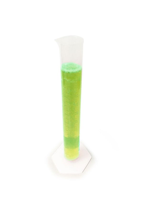Kısa Form Alkolmetre Ve 100ml Mezür Seti Kabartma Skala - 3