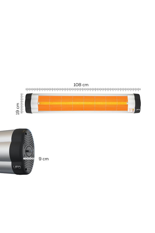 Star 2900 Infrared Duvar Tipi Isıtıcı - Termostatlı - 3