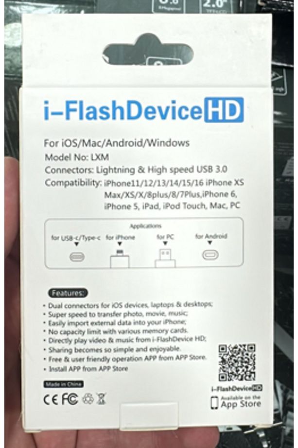 Flash Bellek 4 In 1 Usb Type-c Ios Lightning Otg Hepsi Bir Arada Usb 3.0 128 Gb - 3