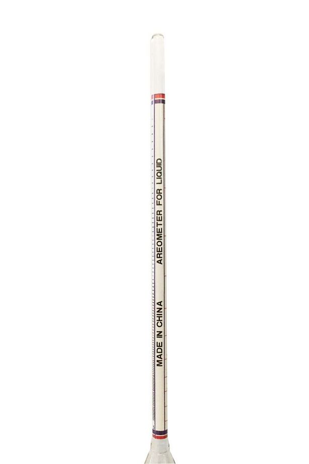 0-100 Uzun Form Alkolmetre Hidrometre Ve 250ml Mezür Seti - 5