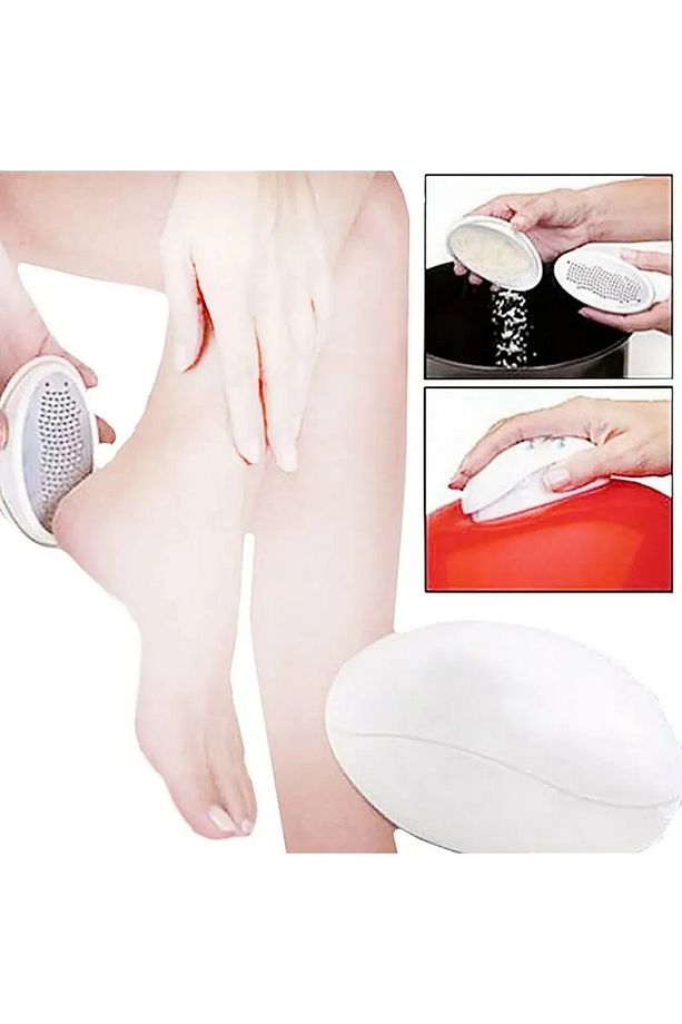 Ped Egg Ayak Rendesi Topuk Nasır Temizleme Ayak Bakım Törpüsü - 3
