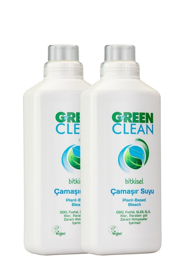 Bitkisel Çamaşır Suyu 1 lt 2' Li Set