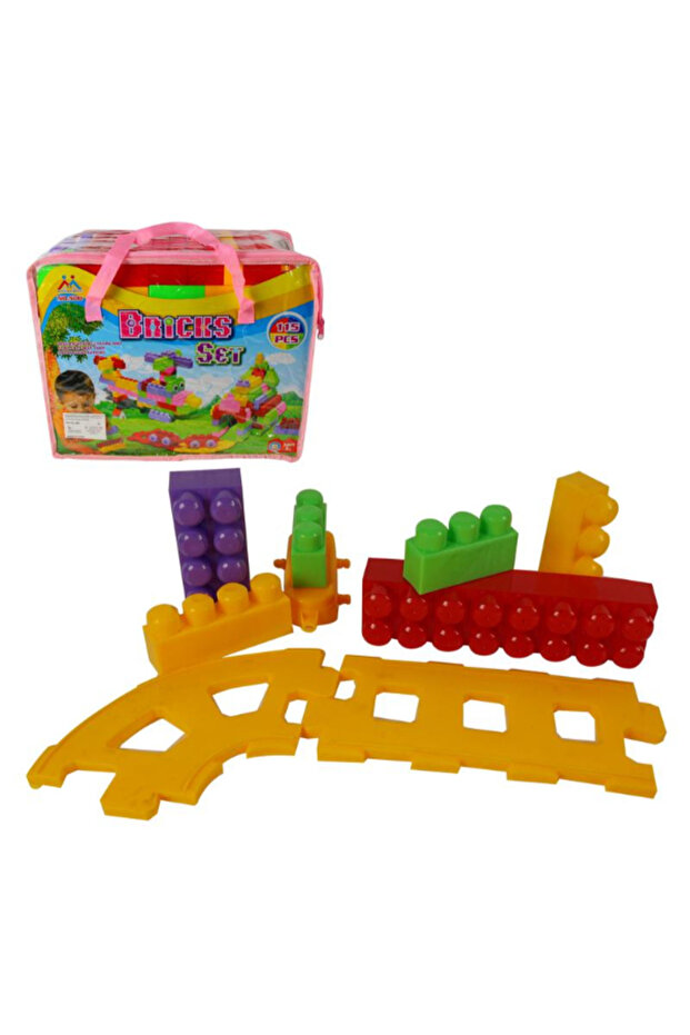 مكعبات طوب كبيرة 115 قطعة 22-655331 - 1