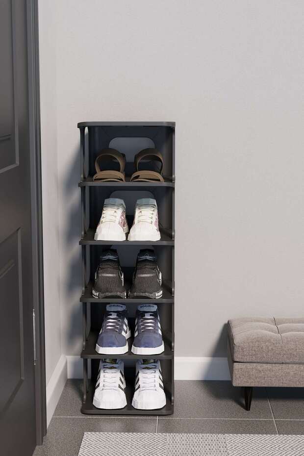 Tidy 5 Katlı Ayakkabılık, Ayakkabı Düzenleyici, Organizer - 2