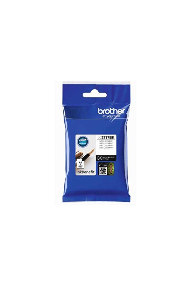 Brother Data-U303 Lc3717Bk Black Black 550 Pages Cartridge Mfc-J3930Dw