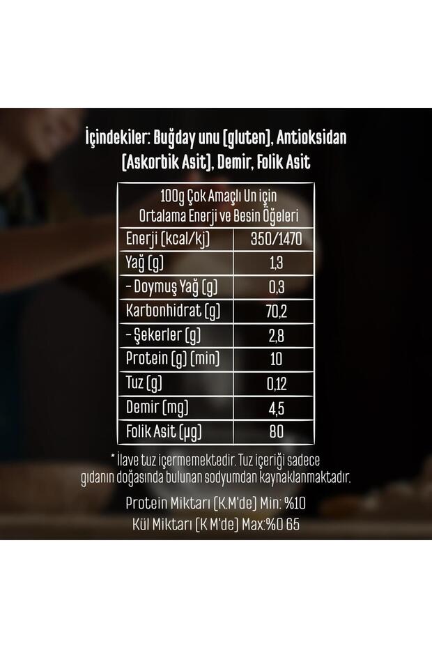 Çok Amaçlı Un 1 Kg - 4