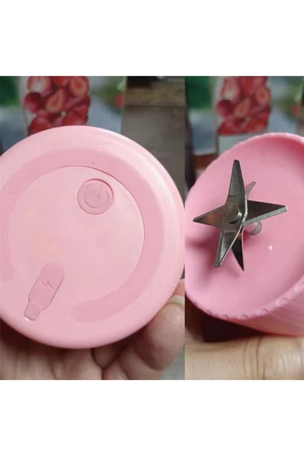 Taşınabilir El Blenderı Kişisel Mikser Usb Elektirikli Mini Mikser Mutfak Robotu - 4