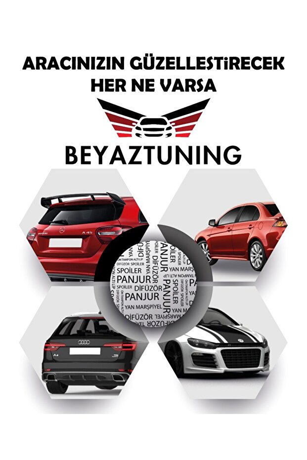 Bmw E60 Cam Üstü Spoiler 2003-2010 - 3