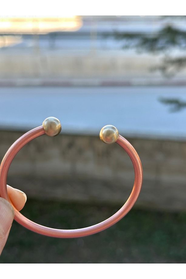 Mıknatıslı Bakır Bileklik Saf Bakır Unisex Model Bakır Bileklik - 5