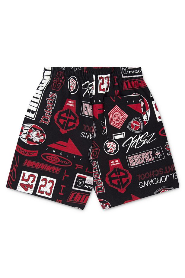 JORDAN JDB MJ ESSENTIALS FT AOP SHORT PAMUKLU ERKEK ÇOCUK ŞORT 95D743-023 - 2