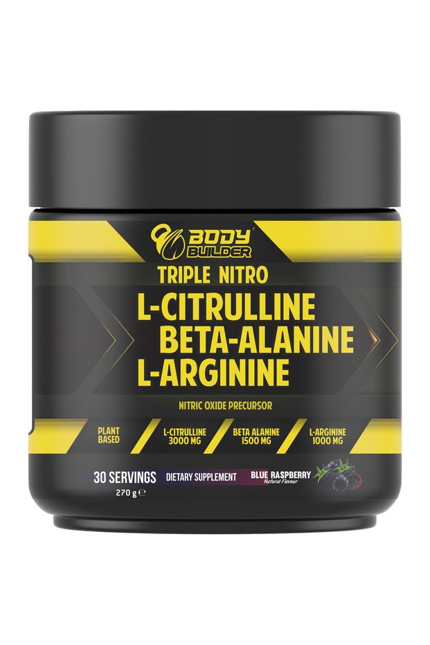 Triple Nitro, Blue Raspberry, 270 Gm