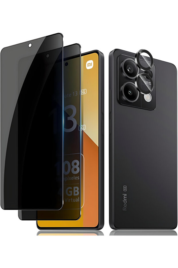 Redmi Redmi Note 13 Pro 5G واقي شاشة شبح وعدسة حماية للكاميرا