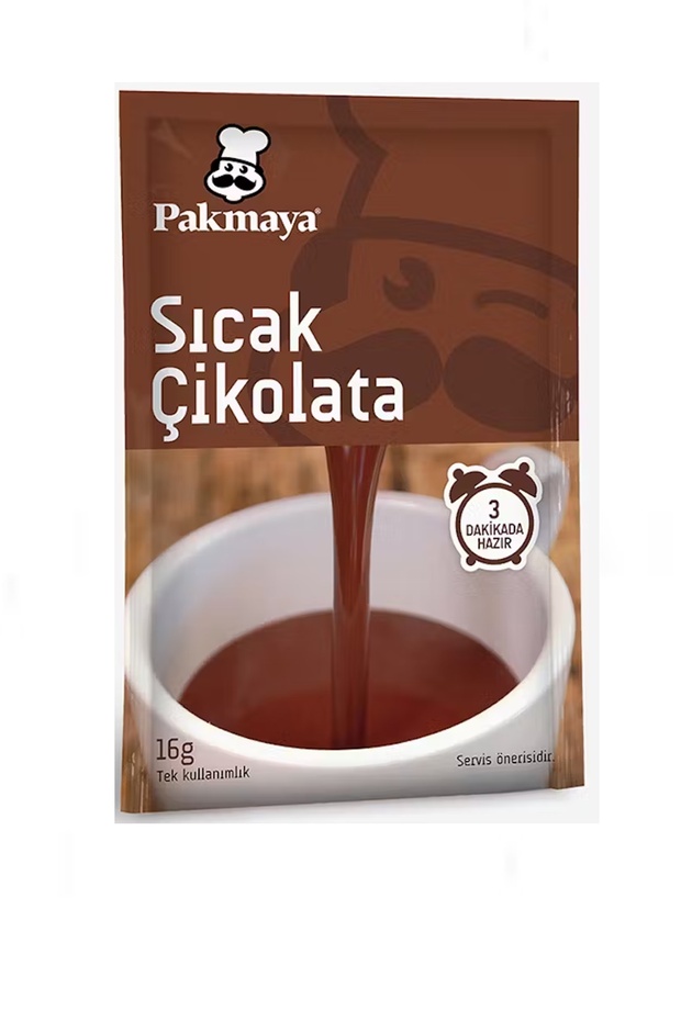 Sıcak Çikolata - Tek Kullanımlık Sıcak Toz İçecek (6 Adet) - 1