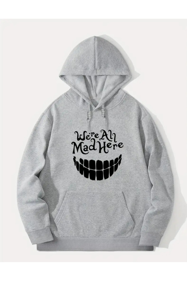 Unisex Mad Printed Sweatshirt