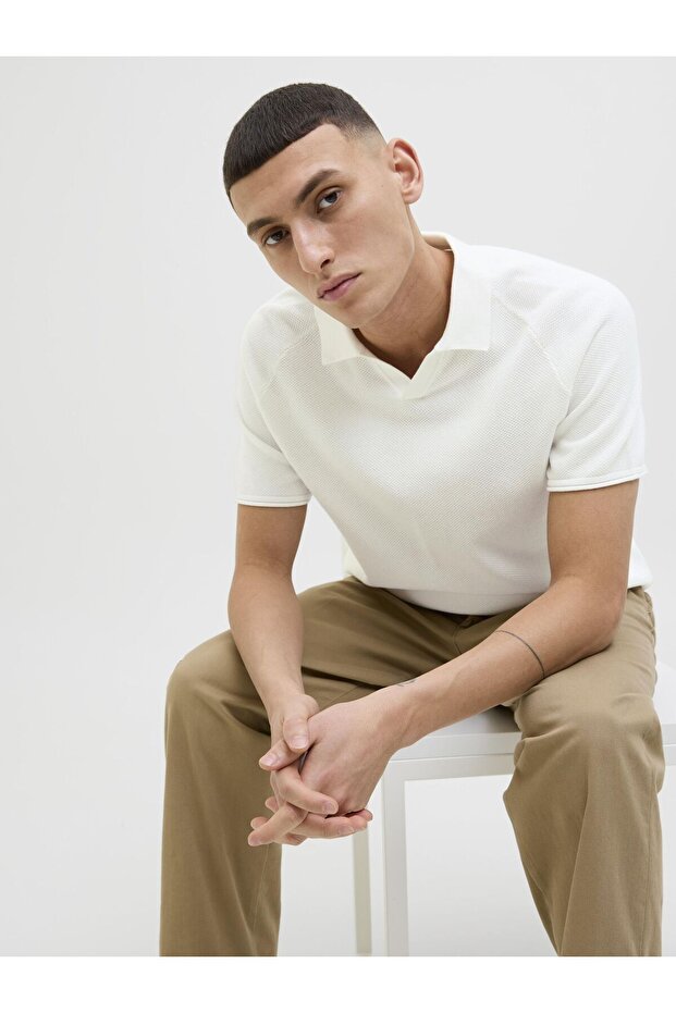 Strickpullover Einfarbig Strickpullover - 7