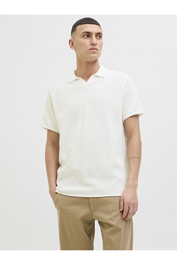 Strickpullover Einfarbig Strickpullover - 1