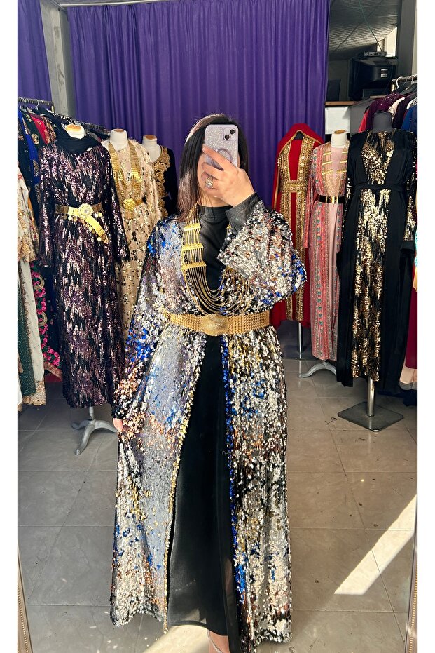 Işıltılı kaftan - 2