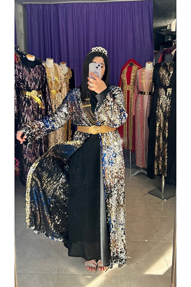 Işıltılı kaftan - 5