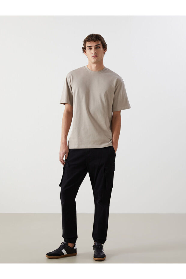 Nevavm Standard Fit Gabardine Men's Trousers with a Difference