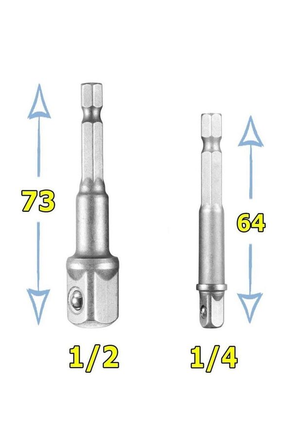Bits Uç Adaptör Seti 2 Parça - 1