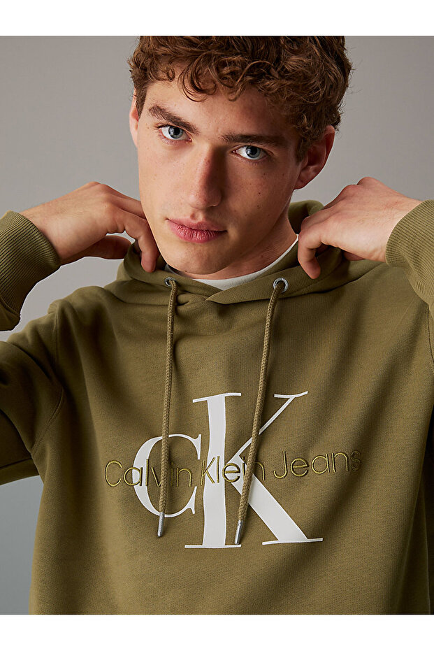 SEASONAL MONOLOGO REGULAR HOODIE - 3