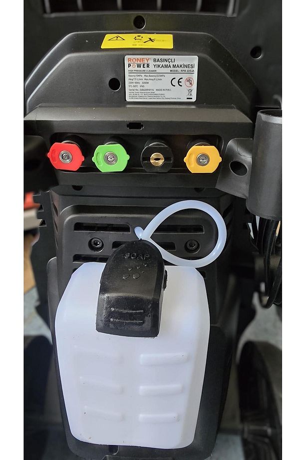 Power P8 225 Bar Basınçlı Yıkama Makinesi 3200 W Endiksion Motor - 4