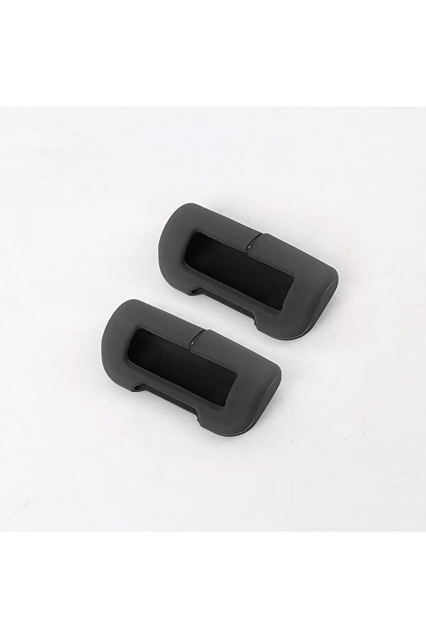 2pcs Black Car Seat Belt Anti Scratch Protector Case for Tesla Model 3 Y 2024 2025 Seatbelt Buckle C