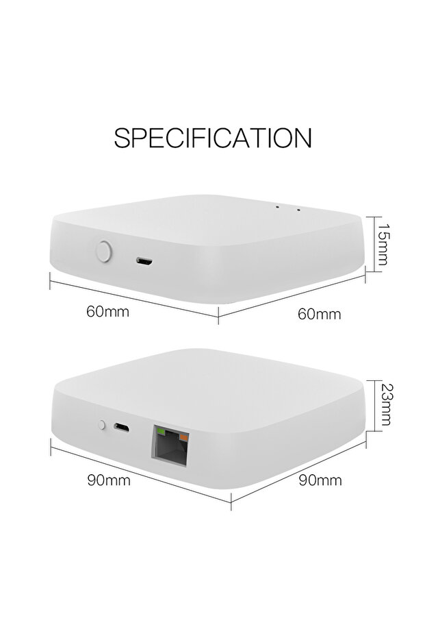 Tuya ZigBee 3.0 Smart Gateway Hub Smart Home Bridge Smart Life APP جهاز تحكم عن بعد لاسلكي يعمل بنظام التشغيل Windows و... - 7