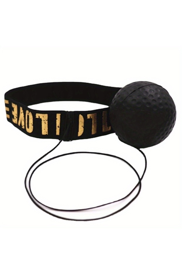 black Headworn Speed Ball Boxing Magic Ball Reaction Ball Fight Training Coordination Ability Vent F