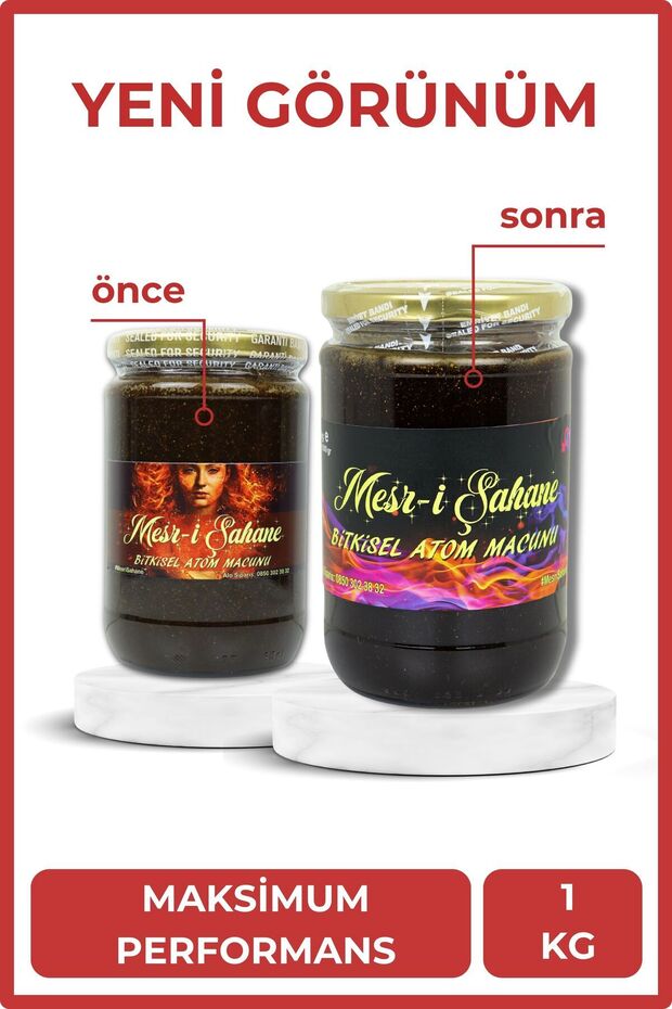 Mesr-i Şahane Bitkisel Atom Macunu 1 Kg - 3