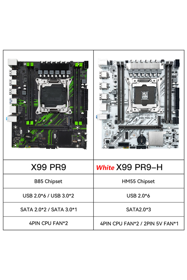 مجموعة اللوحة الأم + وحدة المعالجة المركزية + ذاكرة الوصول العشوائي MACHINIST X99 مع وحدة المعالجة المركزية Intel Xeon E5 2650 V4 LGA 2011-3 DDR4 8GB* - 6