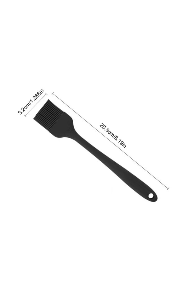 Black Silicone Barbecue Oil Brush Heat-resistant Pastry Brush Upgrade Oil Brush Kitchen Cooking and