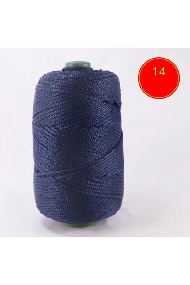 14 Tibetan Blue 225g Lightweight Ice Silk Thread Handcrafted for Summer Cool Hats, Sun Hats, Storage