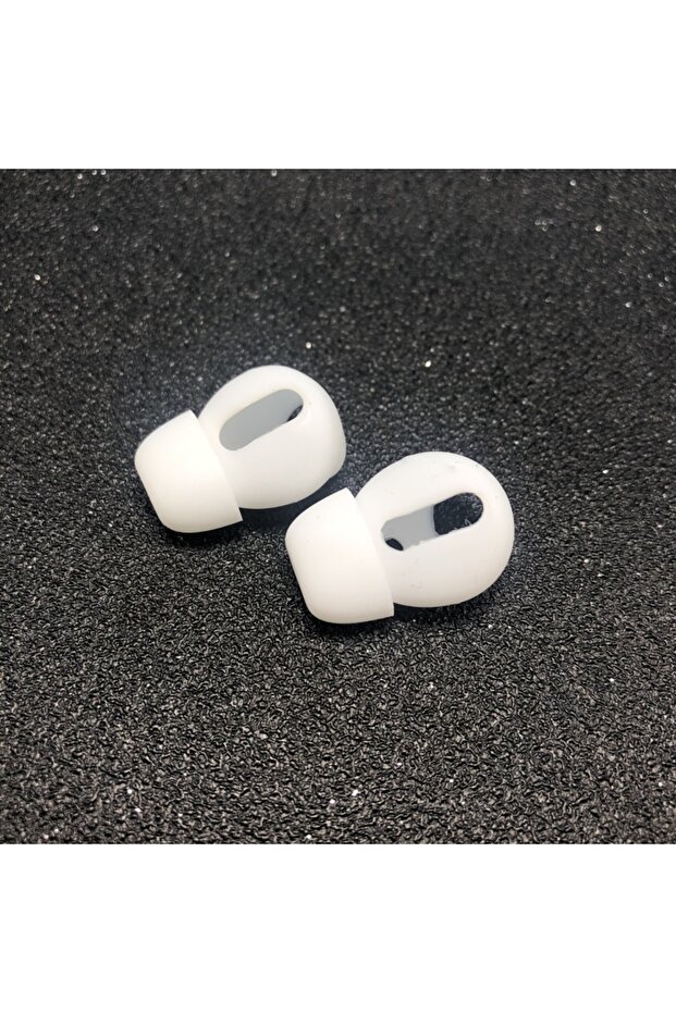 وسادات أذن بيضاء لسماعات Airpods 1/2 اللاسلكية بتقنية البلوتوث وأغطية سيليكون وأغطية سماعات الأذن