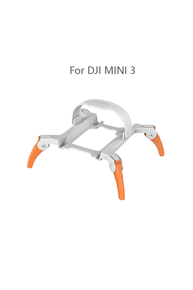 برتقالي لمعدات الهبوط المرتفعة لـ DJI MINI 3، ملحقات معدات العنكبوت الداعمة لحماية الساق لـ DJI