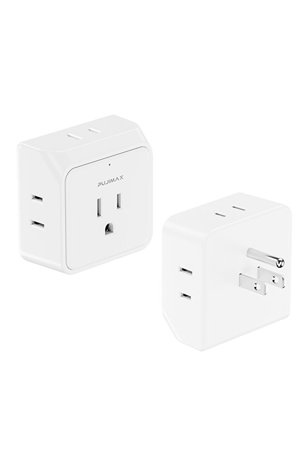 PUJIAMX US Surge Protector,5 Sockets Outlet Power Strip Multi Tap Plug Electrical Charge Adapter...